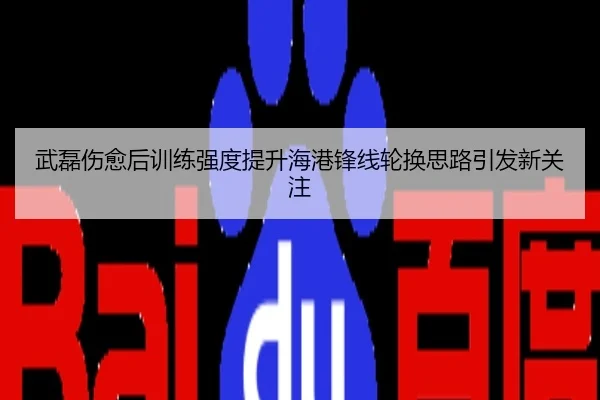 武磊伤愈后训练强度提升海港锋线轮换思路引发新关注
